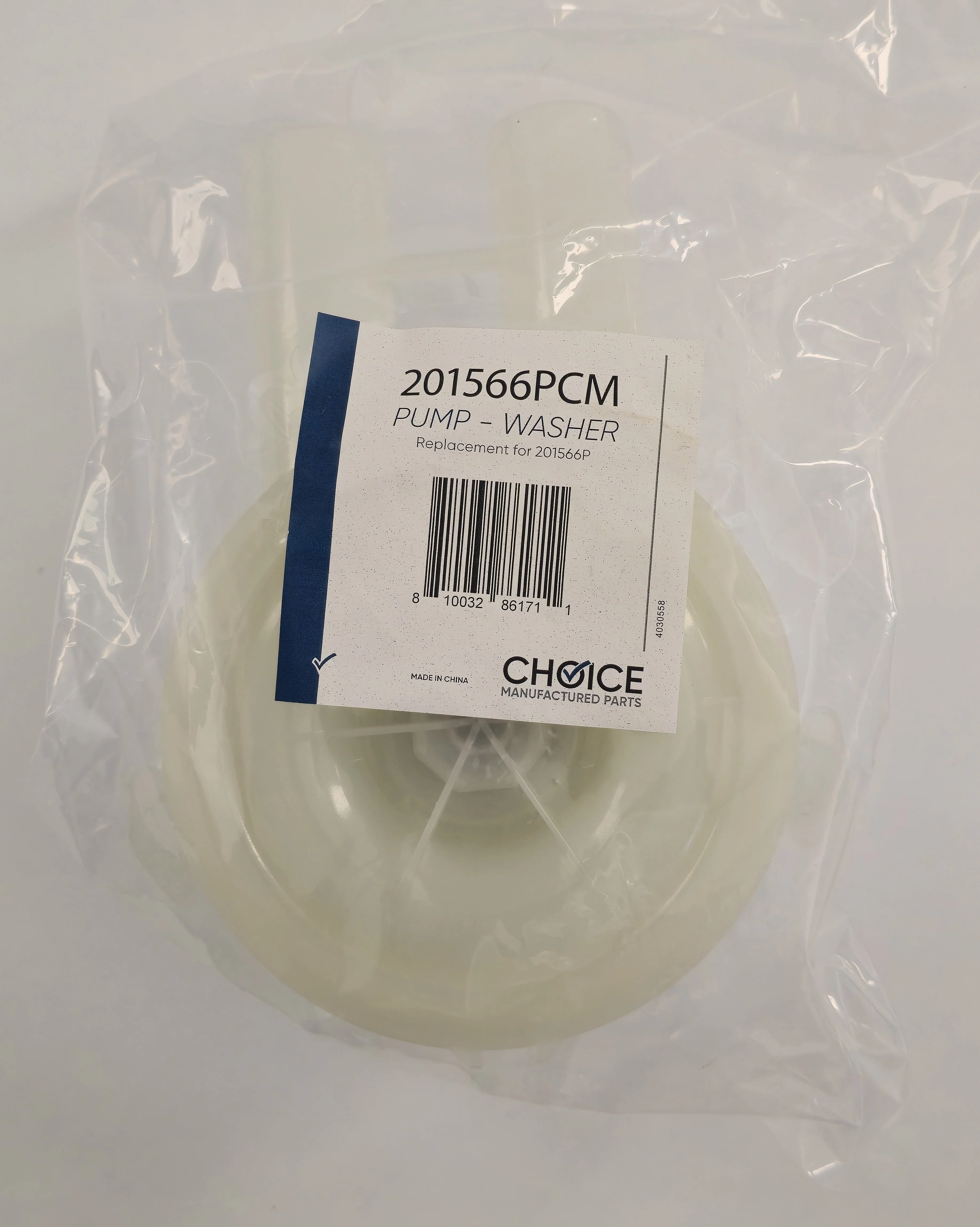 201566 Speed Queen Drain Pump
