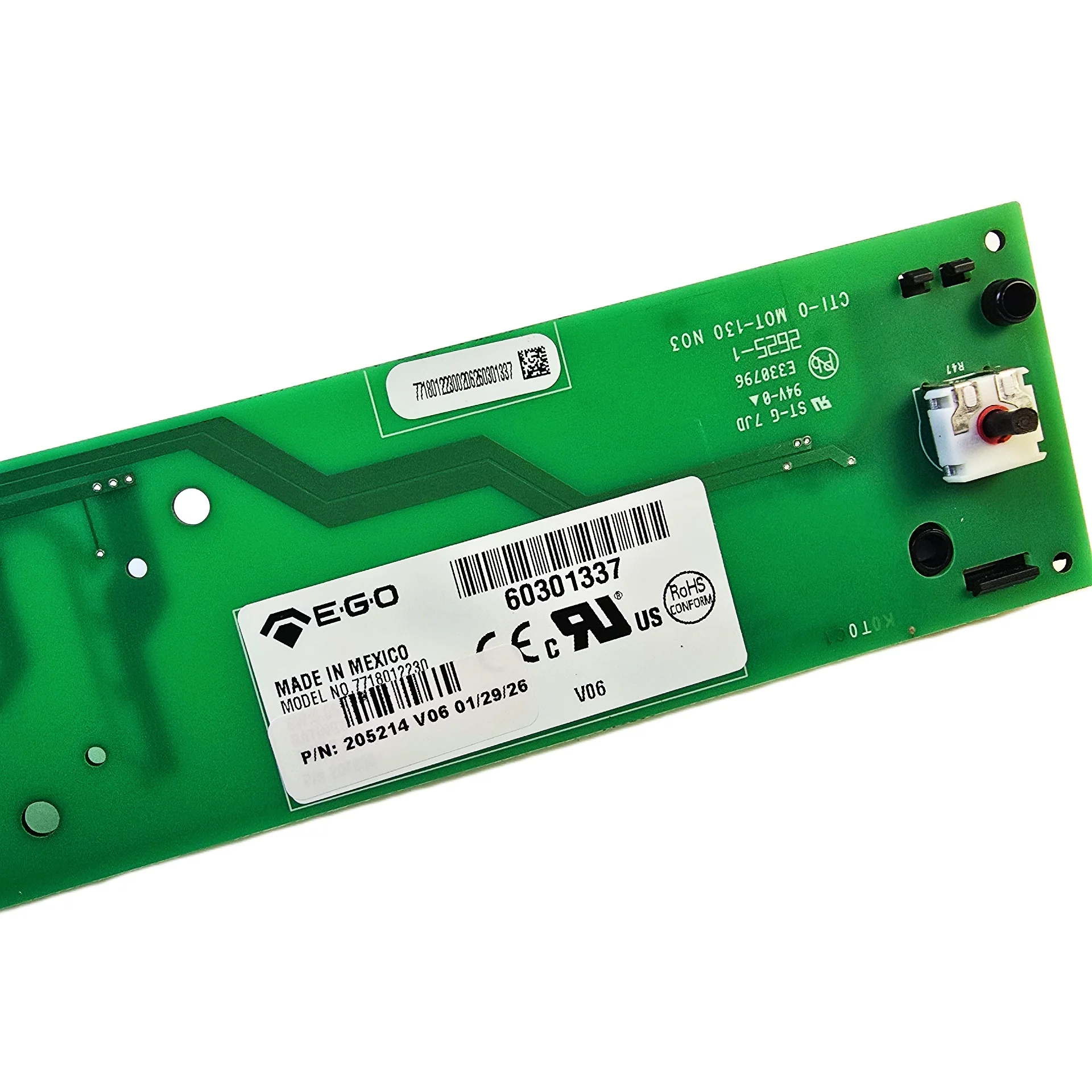 205214P - Speed Queen Control Full Panel Assy Hybtran TLW 6POS (OEM) - Image 3
