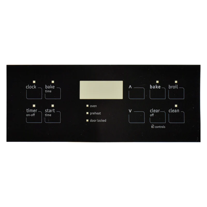 316419141 Frigidaire Oven 10-Button Overlay, Black by Choice Parts