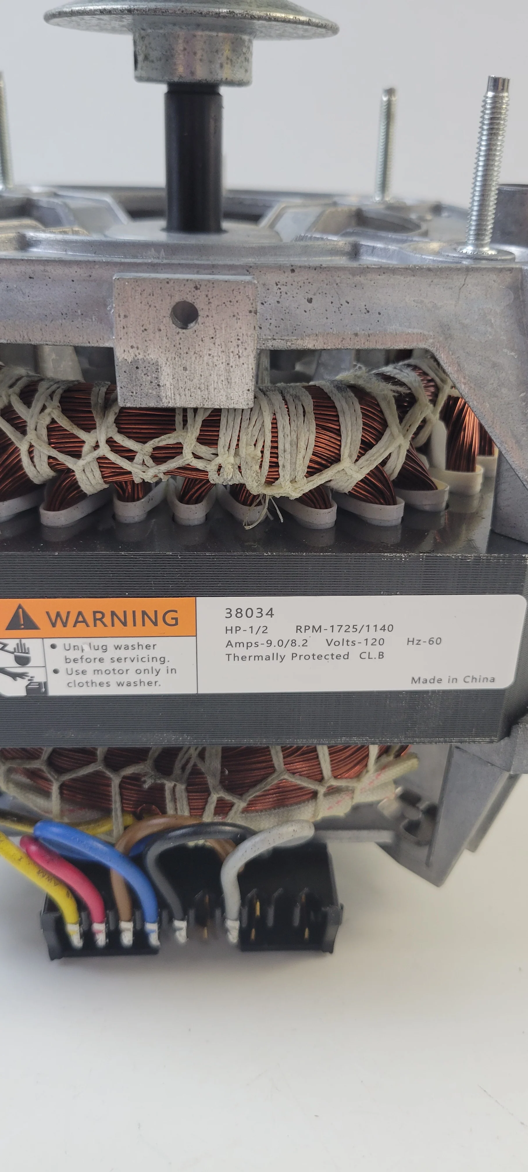 38034 Speed Queen Washer Motor - Image 3
