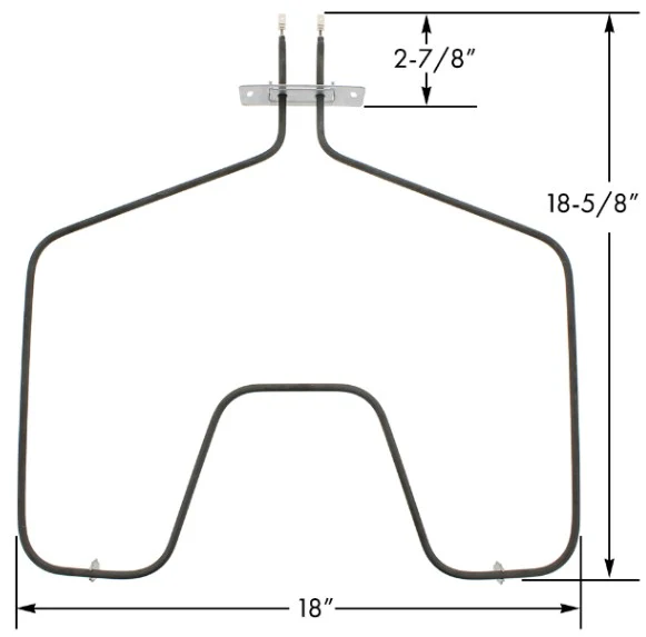 WB44X10009 GE Range Bake Element - Image 3