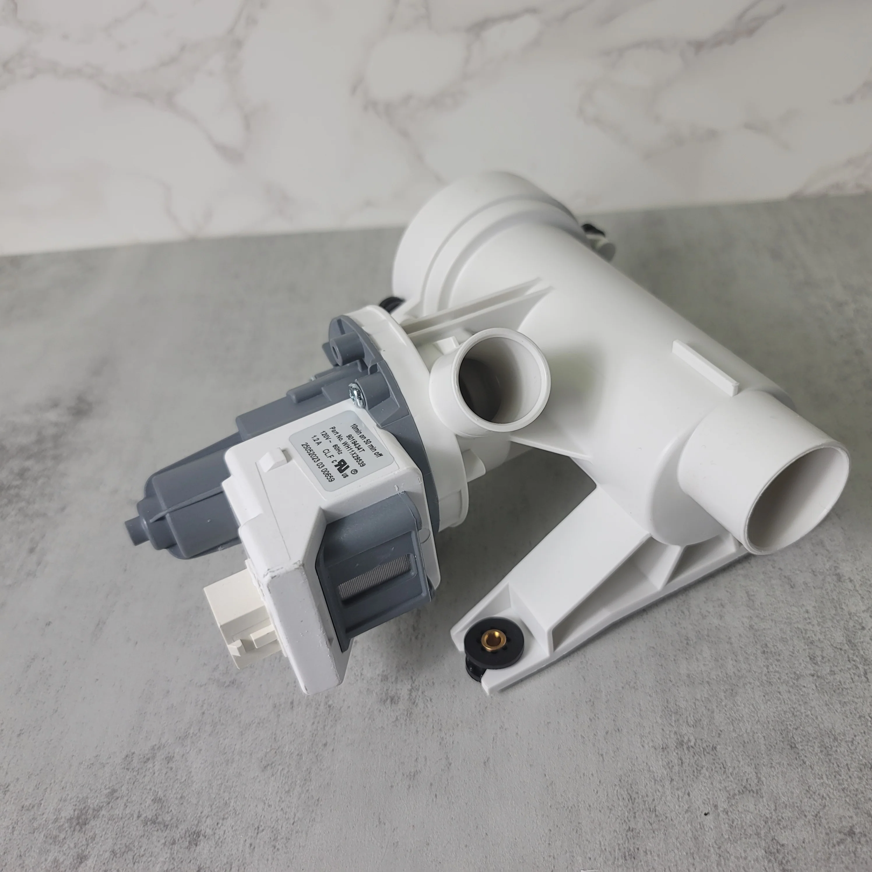 WH11X29539 GE Washing Machine Drain Pump - Image 4