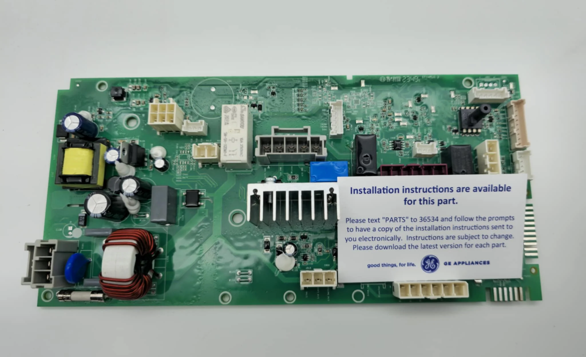 WH22X37840 ( Revised from WH22X36637) GE Washing Machine Main Control Board